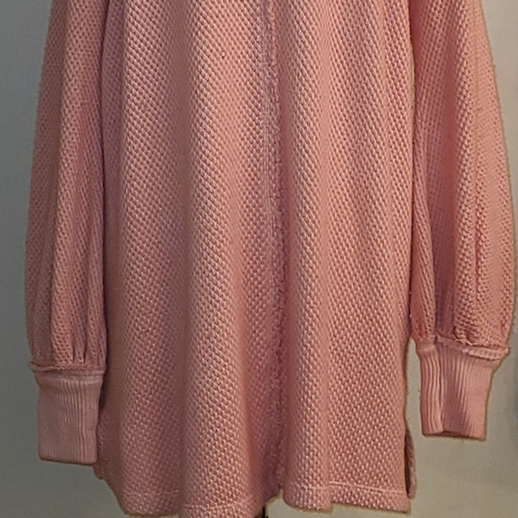 NWT We the free size S faded coral sweater - Picture 7 of 15